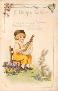 Easter Greetings Holiday Unused 