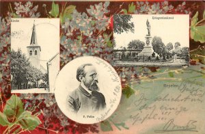 Art Nouveau Postcard Pastor Felke Naturopath Homeopath Repelen Moers Germany