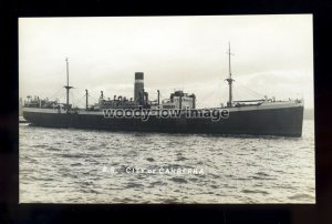 bf726 - Ellerman Cargo Ship - City of Canberra - postcard by B Feilden