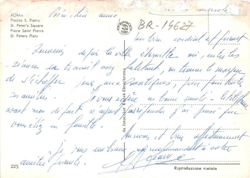 BR14627 Roma Piazza S pietro  italy