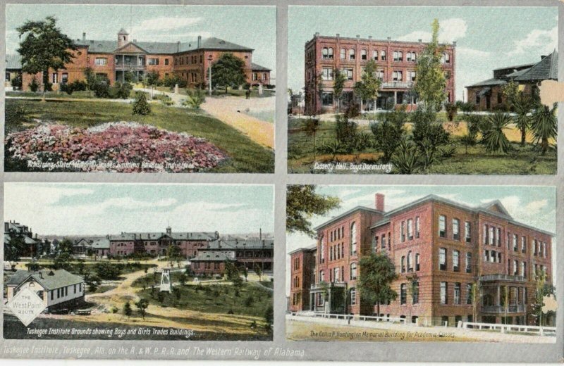 TUSKEGEE INSTITUTE , Alabama , 1900-10s ; 4 buildings