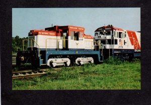 Seaboard Coast Line Railroad Train Bicentennial Colors Engine 1776 Postcard