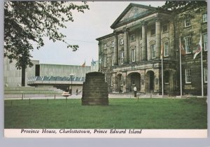 Province House, Charlottetown, Prince Edward Island, Chrome Postcard