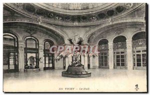 Old Postcard Vichy Advertisement Great Exhibition hall of the Galeries & # 39...