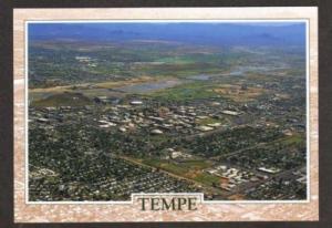 AZ Aerial TEMPE ARIZONA Postcard nr Phoenix & Mesa Postcard