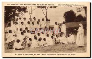 Postcard The Old Pranciscaines Missionaries of Mary in Mission Ambohidratrimo...