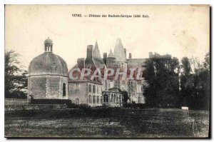 Postcard Old Glass Chateau des Rochers Sevigne