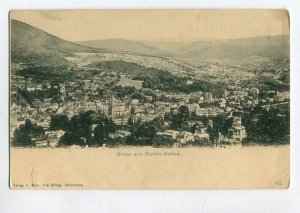 3087258 GERMANY Gruss aus Baden-Baden Vintage PC