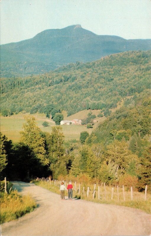 Camels Hump Huntington Vermont VT Northern Postcard UNP VTG Tichnor Unused 