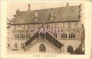 Old Postcard Mulhouse The Hotel de Ville