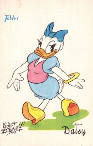 Daisy of Donald Duck Tobler Walt Disney Vintage French Postcard