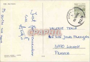 Postcard Modern San Marino Rab Boat