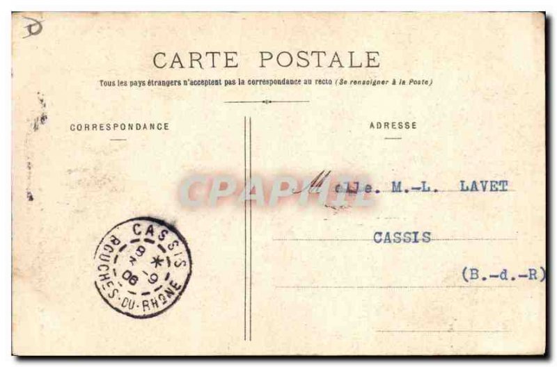 Postcard Old Gap Interior of the Cathedral