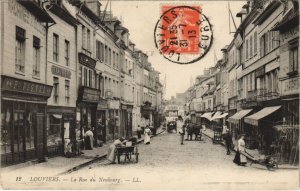 CPA LOUVIERS-La Rue du NEUBOURG (43425)