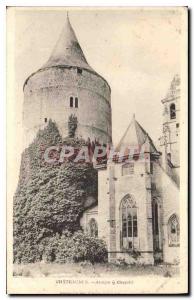 Postcard Chateaudun Old Dungeon chapel