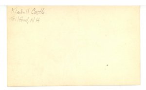 NH - Gilford.  Kimball Castle     RPPC