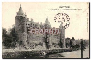 Josselin - Le Chateau - Vue Generale - Old Postcard