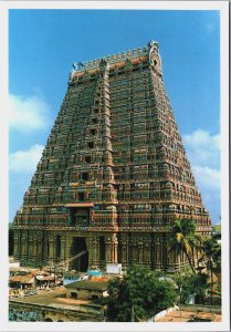 India Srirangam Ranganathaswamy Temple Tamil Nadu Tiruchirappalli Postcard BS.28