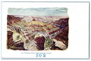 c1960's Panorama Point Of Grand Canyon Arizona AZ Unposted Embossed Postcard