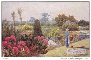 A Hampshire Garden Near Brockenhurst (Hampshire), England, UK, 1910-1920s