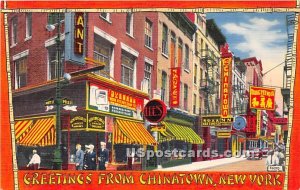 Chinatown, New York City, New York
