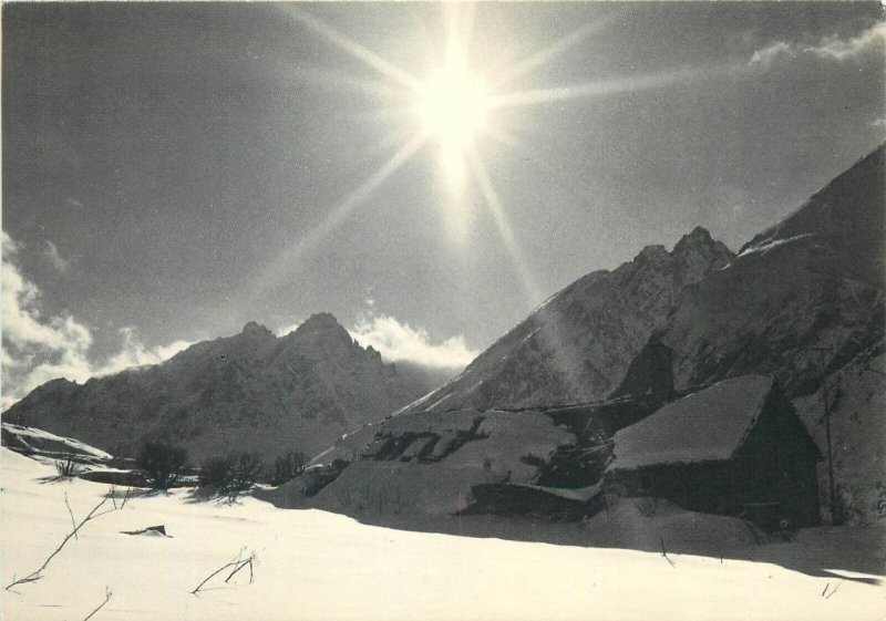 Lot 6 french photographer Bernard Grange winter scenic landscapes sunset ski 