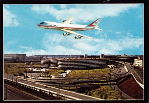 SEATTLE TACOMA INTERNATIONAL AIRPORT WA~BOEING 747-BUSIEST IN NORTHWEST POSTCARD