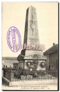 Old Postcard Bazeilles Commemorative Monument of the battle of 30 August and ...