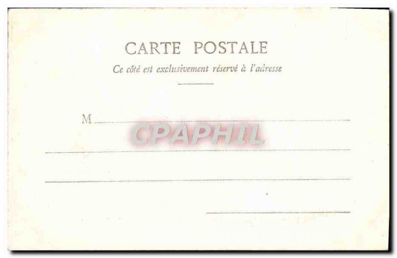 Postcard Old Cagnes Nice surroundings