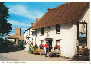 Cornwall Postcard - The Old Albion - Crantock - Used -  2798A