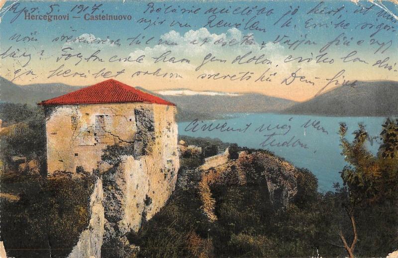 B23375 Herceg Novi Castelnuovo KUK Stappenpostamt  montenegro