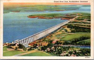 Postcard OK - Grand River Dam - Northeastern Oklahoma