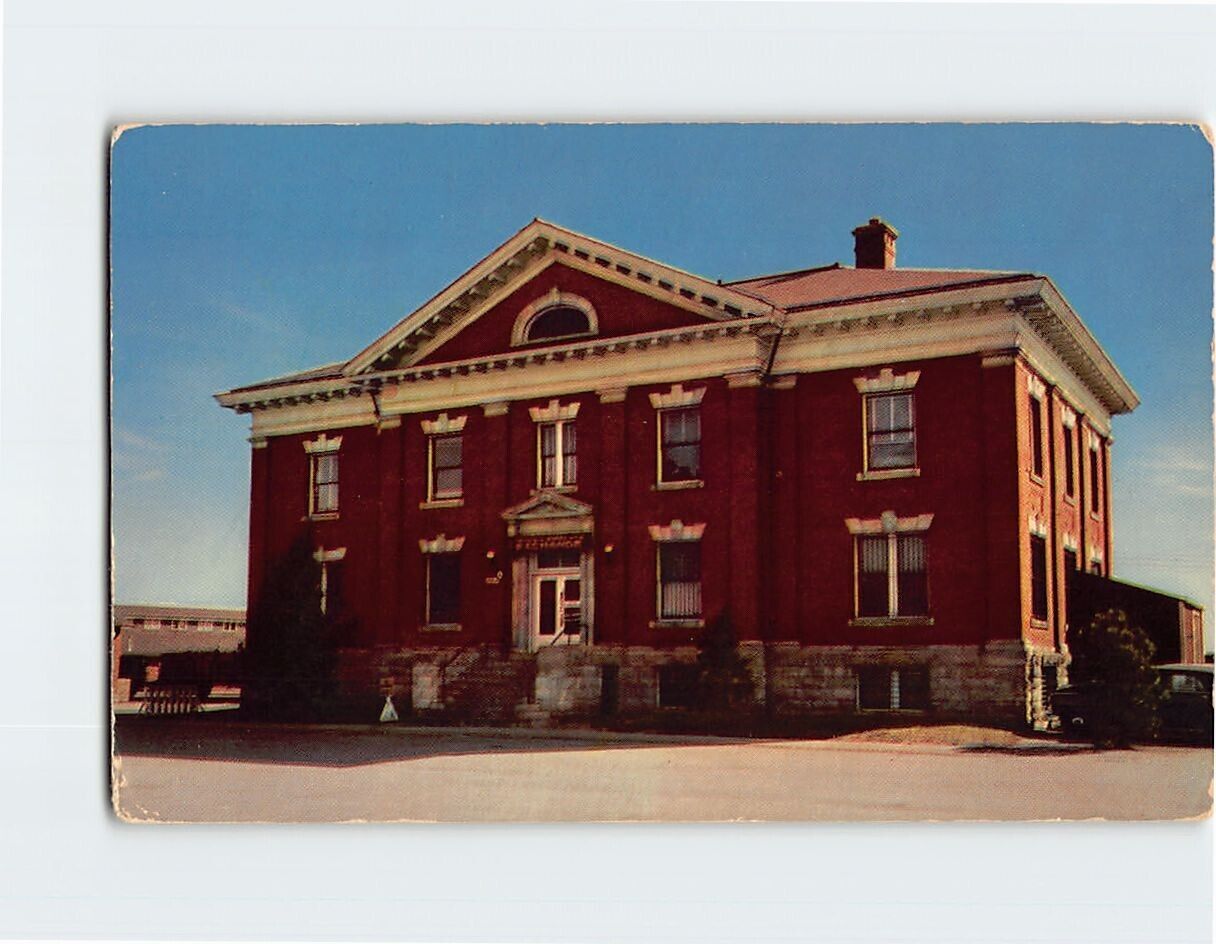 Postcard The main Post Exchange, F. E. Warren Air Force Base, Cheyenne, Wyoming United States