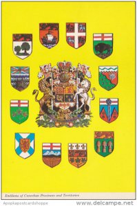 Emblems Of Canadian Provinces And Territories