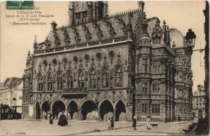 CPA ARRAS-L'Hótel de Ville-Détail de la Facade Principale (45699)