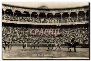 CPA Bullfight Paseo De Las Cuaforestas