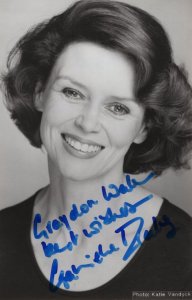 Gabrielle Drake UFO Actress Medics TV Show Hand Signed Photo