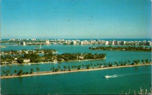 Florida Miami Beach Panoramic View 1972