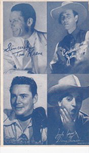 Cowboy Arcade Card Tom Keene John King Danny Thomas