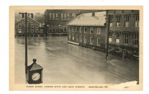 VT - Montpelier. Nov 4, 1927 Flood, State & Main Streets