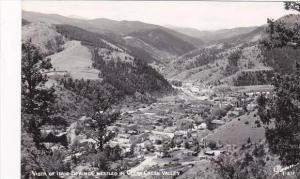 Colorado Vista Of Idaho Springs Nestled In Clear Creek Sanborn Real Photo RPPC