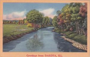 Greetings From Dakota Illinois