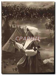 Old Postcard Health Nurse Red Cross Militaria