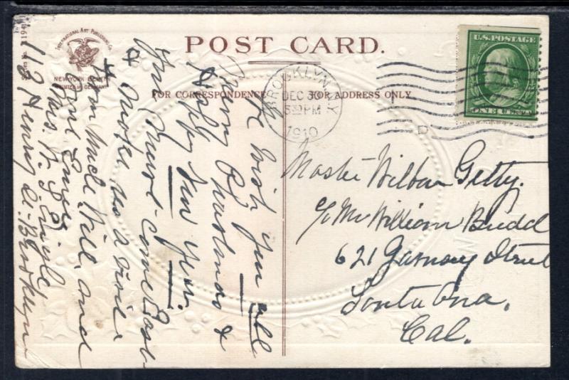 Good Wishes For Christmas Scene BIN