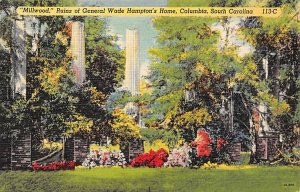 Ruins of General Wade Hampton's Home Columbia, South Carolina