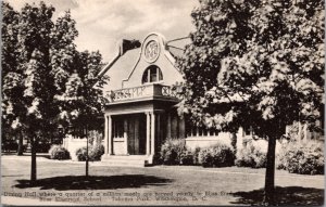 Postcard Dining Hall Bliss Electrical School Takoma Park Washington D.C.