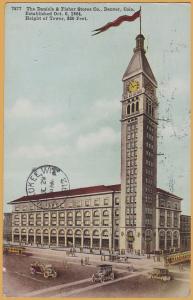 Denver, Colorado-Daniels & Fisher Stores Co.-Trolleys & old cars - 1912