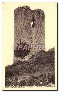 Old Postcard La Vallee Creuse Crozant Ruins Fox Tower