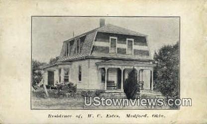 Residence Of W. C. Estes - Medford, Oklahoma