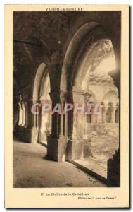 Old Postcard Vaison La Romaine The Cloister of the cathedral